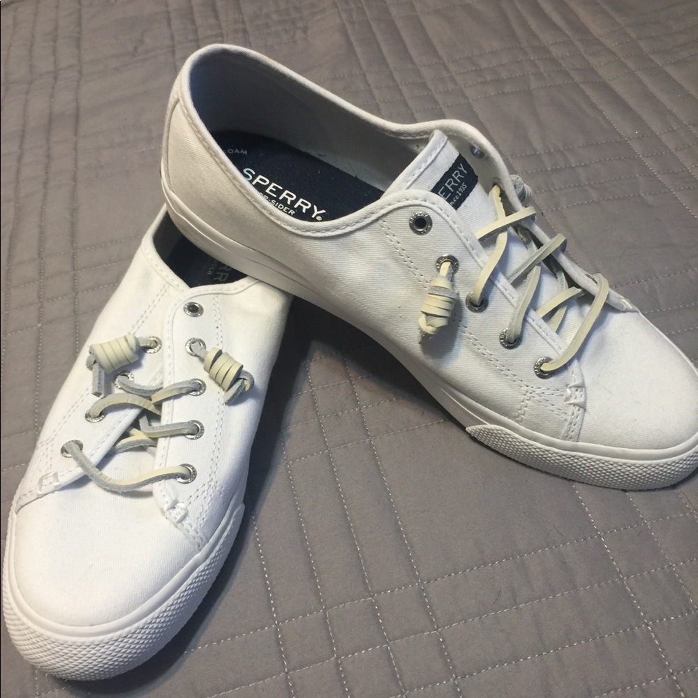 New Sperry canvas shoes